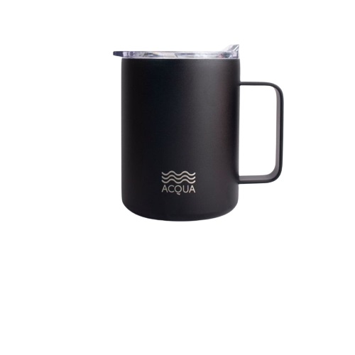 Acqua Mug Charcoal Black 385 ml